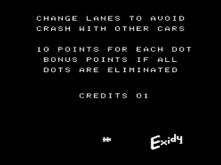 Exidy Crash Screenshot